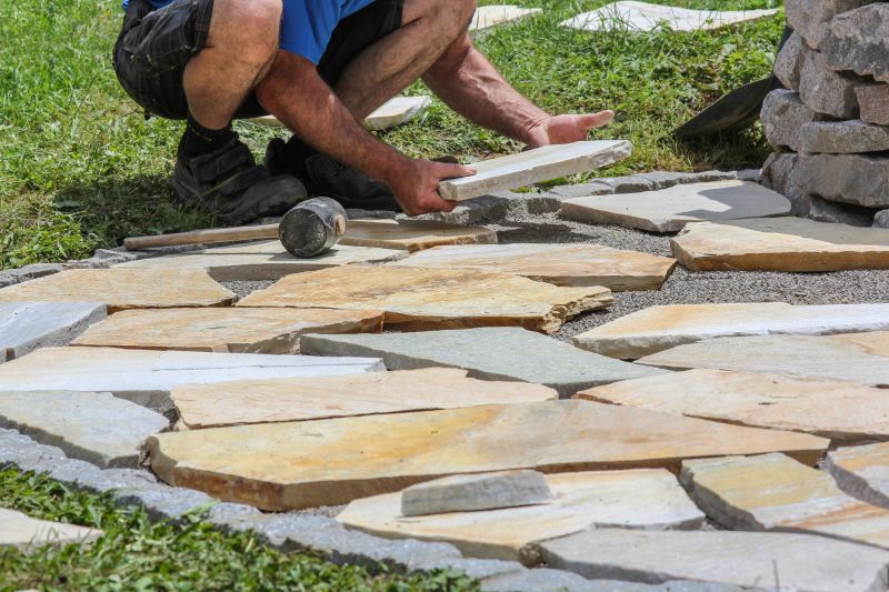 Stone Pathway Repair